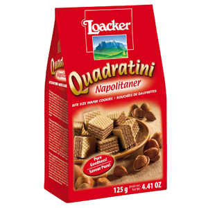 Loacker Quadratini Hazelnut 125G