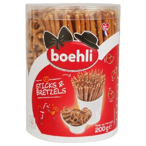 Boehli Sticks & Bretzels Tube 200G