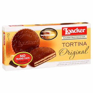 Loacker Tortina Wafer Chocolate 125G