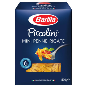 Barilla Piccolini Mini Penne Rigate 500G
