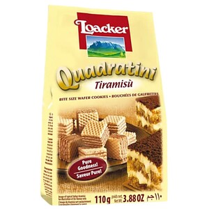 Loacker Quadratini Tiramisu 110G