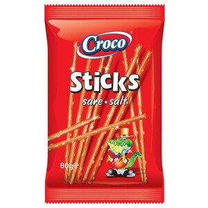 Crocco Salted Sticks 80G