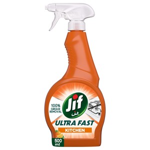Jif Ultra Fast Kitchen Cleaner Orange 500Ml