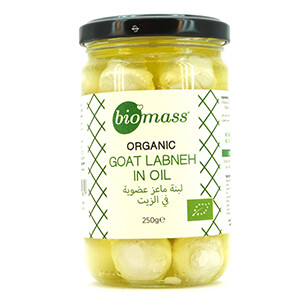 Biomass Organic Goat Labneh In Olive Oil 150G