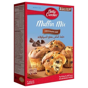 Betty Crocker Chocolate Chip Muffin Mix 500G