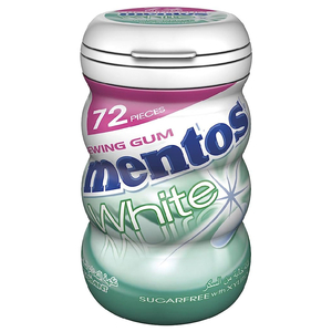 Mentos White Gum Spearmint 72 Pieces 103G