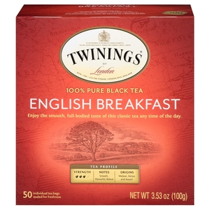 Twining English Breakfast Tea 50 Bags 100G