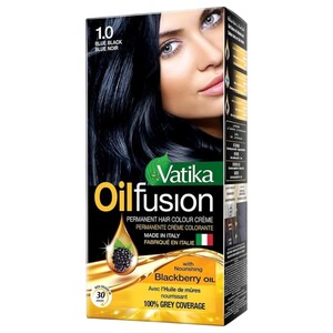 Vatika Naturals Hair Color Kit Blue Black 1/0