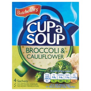 Batchelors Cup A Soup Broccoli & Cauliflower 101G