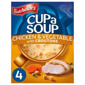 Batchelors Cup A Soup Chicken & Vegetables With Croutons 110G