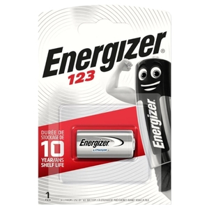 Energizer Battery Lithium 3V El123