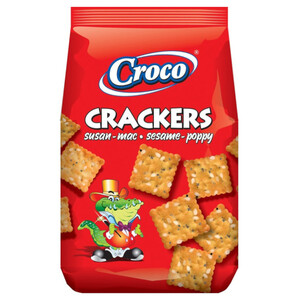 Croco Crackers Sesame + Poppy 100G