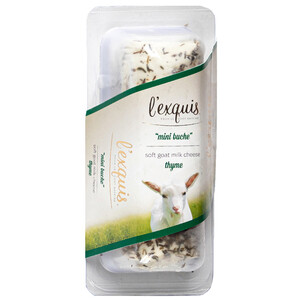 L'exquis Goat Cheese Mini Buche Thyme 150G
