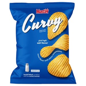 Master Curvy Chips Salt 65G