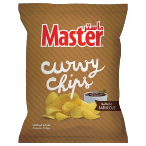 Master Curvy Chips Barbecue 65G