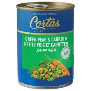 Cortas Green Peas & Carrots 850G
