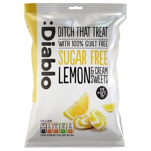 Diablo Lemon & Cream Sweets 75G