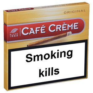 Café Crème Cigarillos Original 10 Pieces