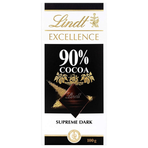 Lindt Excellence Dark 90% 100G