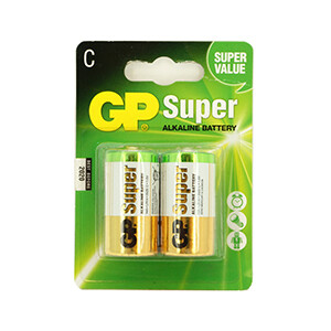 Gp Super Alkaline C 2 Pack