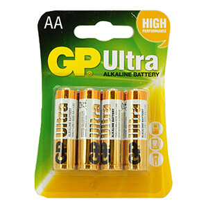 Gp Super Ultra Alkaline Aa 4 Pack