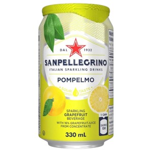 Sanpelligrino Sparkling Water Pompelmo Can 330Ml