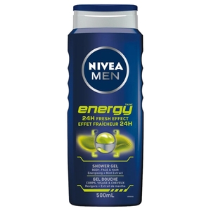 Nivea Shower Gel Energy 500Ml