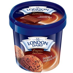 London Dairy Ice Cream Double Chocolate 1L