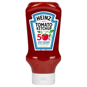 Heinz Ketchup 50% Less Sugar 555G