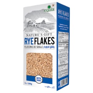 eQuia Rye Flakes Grain 500G