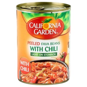 California Garden Peeled Foul With Chili 450G