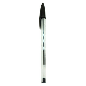 Bic Cristal Medium Box Black