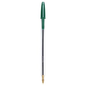 Bic Cristal Medium Pen Green
