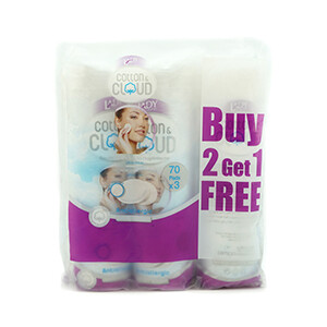 Lady Care Cotton&Cloud 70Pads 2+1Free