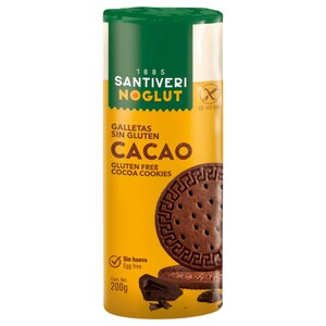 Santiveri Noglut Cocoa Cookies Gluten Free 200G