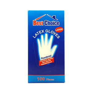Best Choice Gloves Latex Large 100