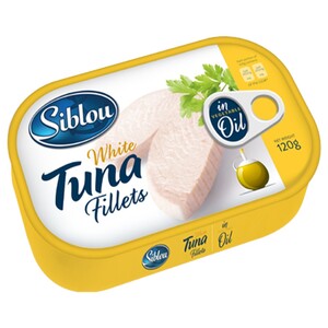 Siblou Tuna Fillet In Vegetable Oil 120G
