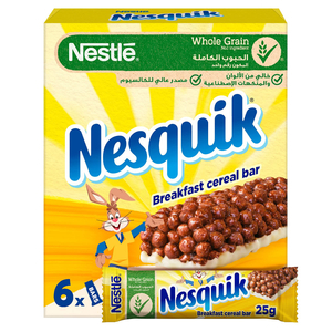 Nesquik Cereal Bar 25G X6