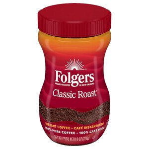 Folgers Instant Coffee Classic Roast 226G