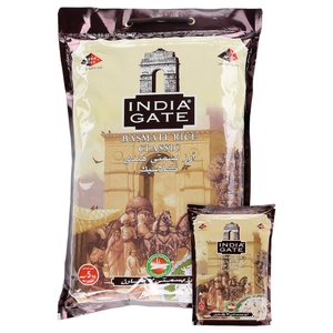 India Gate Basmati Rice 5Kg + 1Kg Free
