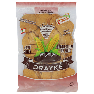 Drayke Corn Chips Chili 80G