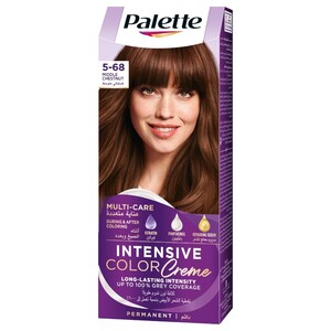 Palette Hair Color Intensive Cream Medium Chestnut 5-68