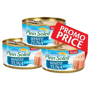 Plein Soleil White Tuna In Water 185G X3