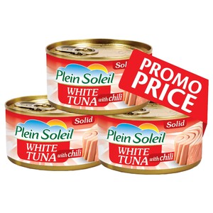 Plein Soleil White Tuna Red Chili 185G X3