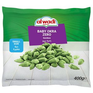 Al Wadi Al Akhdar Frozen Baby Okra Zero 400G