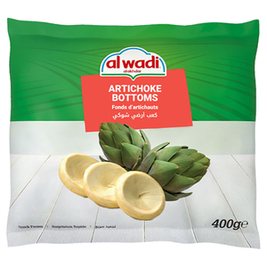 Al Wadi Al Akhdar Frozen Artichoke Bottoms 400G