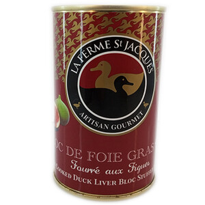 St Jacques Foie Gras Bloc Fourre Aux Figues 200G