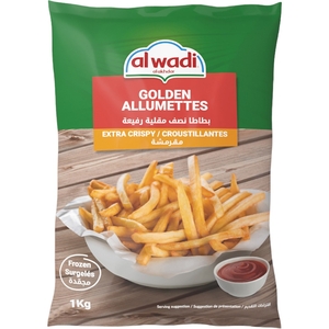 Al Wadi Al Akhdar Frozen Golden Allumettes 1Kg