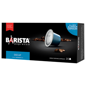 Barista Espresso Capsule Decaff 20 Pieces 120G