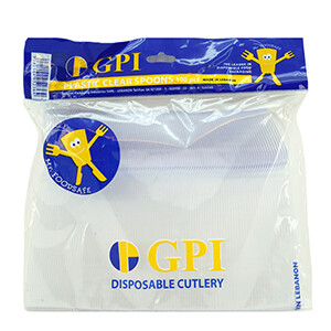 Gpi Spoons Clear *100